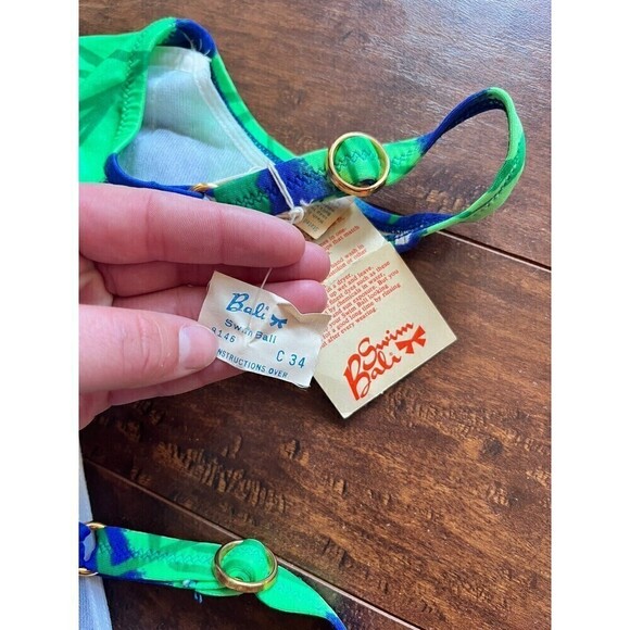 Vintage NWT Deadstock Bali 78 Beachie One Piece Swimsuit Size 34C - Picture 7 of 8